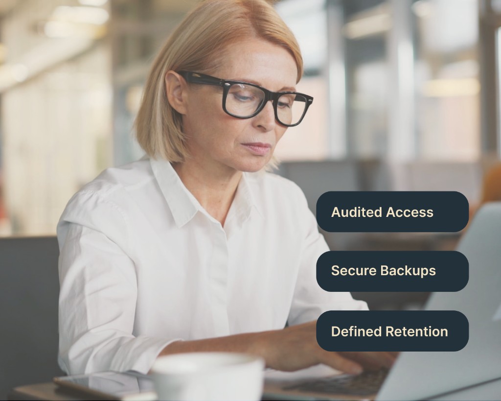 Encrypted patient data protected across its lifecycle